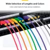 Cabo Ethernet CAT6 fino StarTech.com 25 cm branco, proteção da patilha, 100 W PoE, UTP, LSZH, 28AWG cobre nu maciço, cabo patch de rede RJ45 fino com alívio de tensão, testado individualmente
