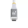 Cabo USB-C StarTech.com 3 m (10 ft) USB4, 20 Gbit/s, cabo USB-C certificado USB-IF, 60 W PD, 4K 120 Hz DP 1.4, revestimento TPE – branco