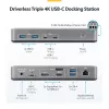 Docking station/replicador de portas para portátil StarTech.com 199UE-USBC-DOCK com fios USB 3.2 Gen 2 (3.1 Gen 2) Type-C cinzento