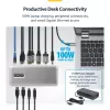 Docking station/replicador de portas para portátil StarTech.com 199UE-USBC-DOCK com fios USB 3.2 Gen 2 (3.1 Gen 2) Type-C cinzento