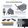 Docking station/replicador de portas para portátil StarTech.com 199UE-USBC-DOCK com fios USB 3.2 Gen 2 (3.1 Gen 2) Type-C cinzento