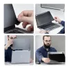 Filtro de privacidade Bright com toque StarTech.com 14 polegadas 16:9, Flip-Over, 75% de transmissão de luz, antirreflexo, ângulo de visão de +/- 30°
