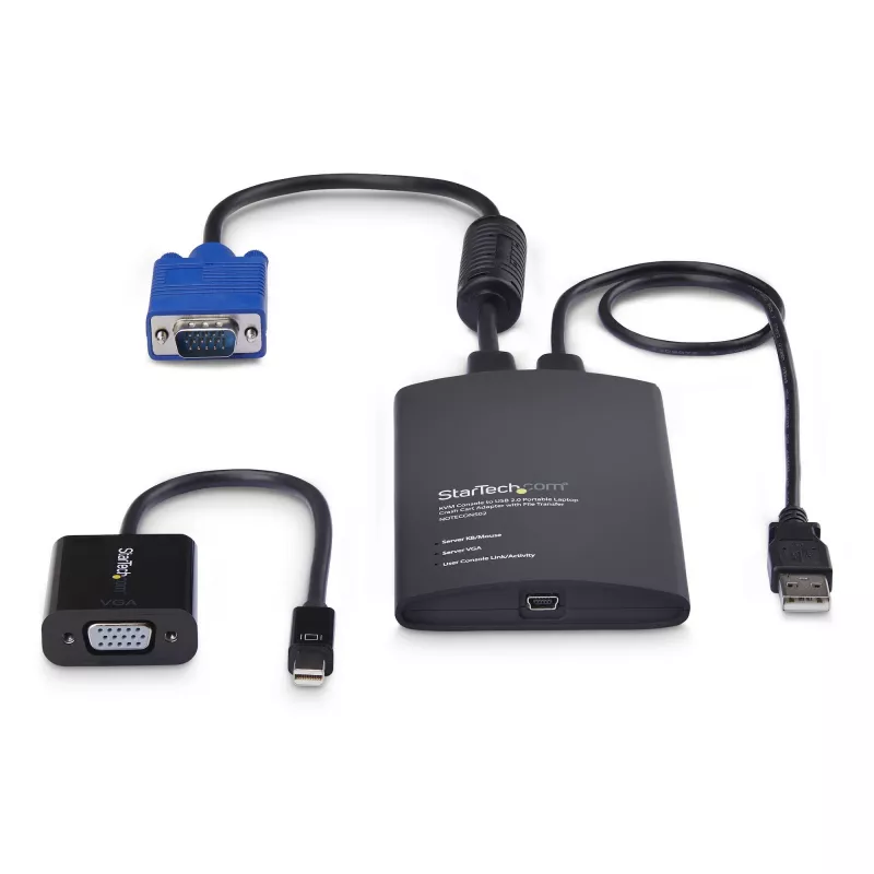 Adaptador de consola KVM Crash Cart portátil para portátil StarTech.com