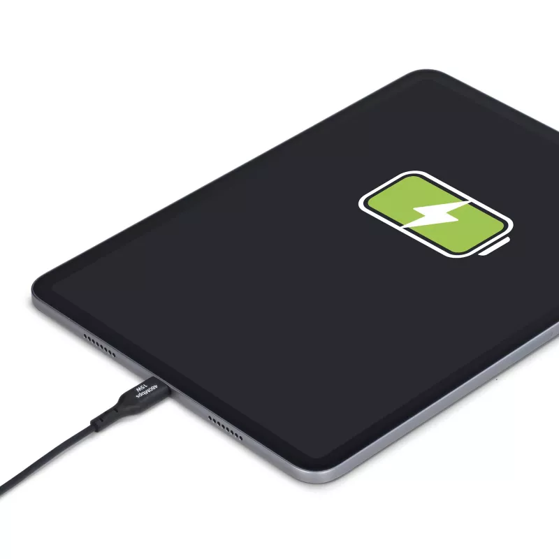 StarTech.com Cabo de carregamento USB-A para USB-C de 15 cm (6in), carregar e sincronizar, 3A, USB 2.0, revestimento TPE – cabo de carregamento USB preto