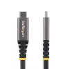 Cabo USB4 StarTech.com de 3 m (10 ft), 20 Gbit/s, cabo USB-C certificado USB-IF, 60W PD, 4K 120Hz DP 2.1, revestimento TPE, cabo USB-C preto