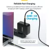 Cabo de carregamento USB-C StarTech.com de 1 m (3 ft), 60W (3A) PD, revestimento duplo de nylon/TPE entrelaçado, cabo de carregamento USB-C robusto, cabo de carregamento para portátil USB 2.0