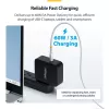 Cabo de carregamento USB-C StarTech.com de 1 m (3 ft) branco, 60W (3A) PD, revestimento duplo de nylon/TPE entrelaçado, cabo de carregamento USB-C robusto, cabo de carregamento para portátil USB 2.0