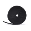 Rolo de fita adesiva de velcro StarTech.com 75 ft (22,8 m), 12,7 mm de largura, preto, abraçadeiras de cabos reutilizáveis cortáveis, fita de fixação, envoltórios de tecido ajustáveis, rolo grande