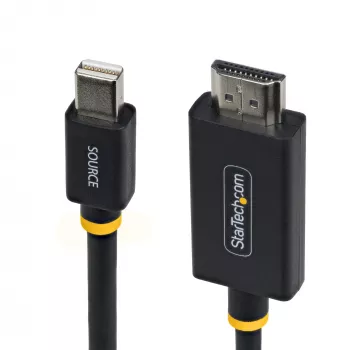 StarTech.com 2M-MDP-HDMI2-4K60 Cabo adaptador de vídeo Mini DisplayPort HDMI Type-A (Standard) Preto