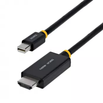 StarTech.com 2M-MDP-HDMI2-4K60 Cabo adaptador de vídeo Mini DisplayPort HDMI Type-A (Standard) Preto