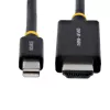 StarTech.com 2M-MDP-HDMI2-4K60 Cabo adaptador de vídeo Mini DisplayPort HDMI Type-A (Standard) Preto