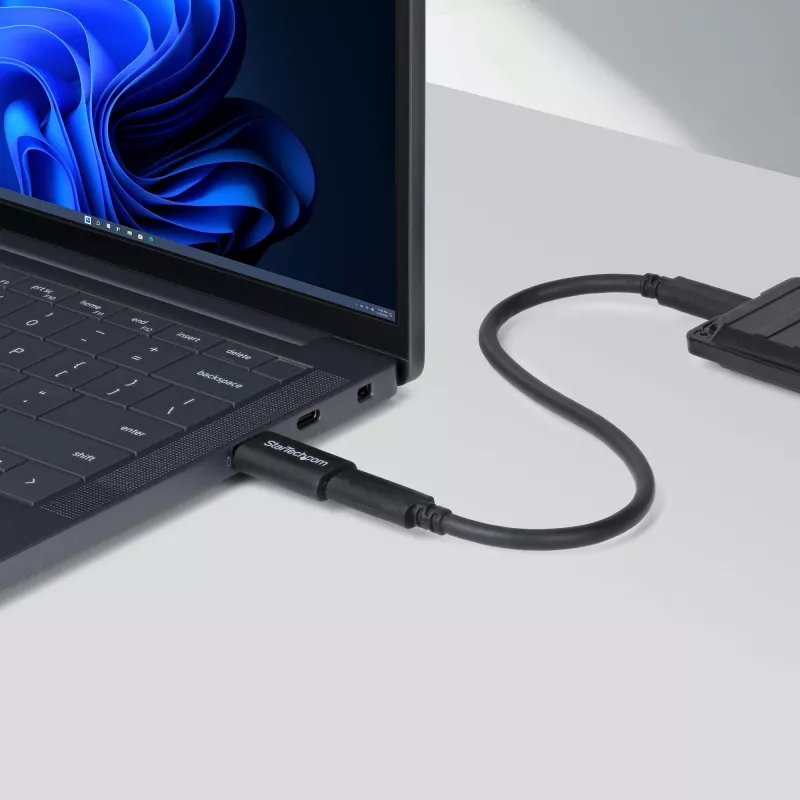 StarTech.com Adaptador USB-A para USB-C, conversor de ficha USB-A para conector fêmea USB-C, USB 10Gbps, 5V 900mA, adaptador USB para USB-C para carregadores/hubs USB-A