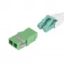StarTech.com Acoplador LC para LC pack de 10, acoplador de fibra ótica LC OS2 monomodo com formato SC sem flange, adaptador LC/APC duplex