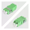 StarTech.com Acoplador LC para LC pack de 10, acoplador de fibra ótica LC OS2 monomodo com formato SC sem flange, adaptador LC/APC duplex