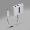 StarTech.com Adaptador multiporta USB-C para HDMI com carregamento PD de 140W, HDMI 4K 60Hz, hub USB 5Gbit/s, mini-dock para MacBook / Dell / Thinkpad / HP / iPad / tablets