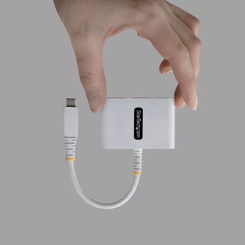 StarTech.com Adaptador multiporta USB-C para HDMI com carregamento PD de 140W, HDMI 4K 60Hz, hub USB 5Gbit/s, mini-dock para MacBook / Dell / Thinkpad / HP / iPad / tablets