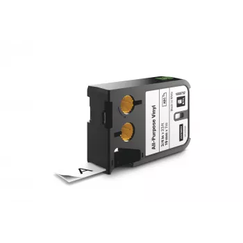 DYMO XTL Etiquetas de vinil multiusos | 19 mm | Preto sobre branco, Preto sobre branco, Preto, Transferência térmica, Vinil, Bélgica, -40 – 60 °C