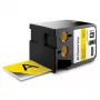 DYMO XTL Etiquetas de vinil multiusos | 54 mm x 7 m | Preto sobre amarelo