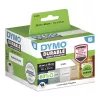 DYMO Original LabelWriter Etiquetas Durable | 25 mm x 89 mm | Poli branco | 2 rolos de 350 (700 etiquetas autocolantes) | Alto desempenho | Para impressoras de etiquetas LabelWriter