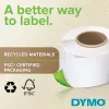 DYMO Original LabelWriter Etiquetas Durable | 59 mm x 102 mm | Polipropileno branco | 300 etiquetas autocolantes | Alto desempenho | Para impressoras de etiquetas LabelWriter