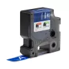 DYMO Rhino Etiquetas de vinil industriais | 19 mm x 5,5 m | Impressão branca sobre azul | Autocolante | para impressoras de etiquetas LabelManager e Rhino