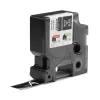 DYMO Rhino Etiquetas de vinil industriais | 19 mm x 5,5 m | Impressão branca sobre preto | Autocolante | para impressoras de etiquetas LabelManager e Rhino