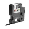 DYMO Rhino Etiquetas de vinil industriais | 9 mm x 5,5 m | Impressão branca sobre preto | Autocolante | para impressoras de etiquetas LabelManager e Rhino
