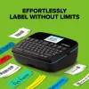 DYMO LabelManager Executive 640 CB Kit de impressora de etiquetas portátil com bolsa de transporte e 3 cassetes de etiquetas | Impressora de etiquetas QWERTY compacta | Conectividade Bluetooth e USB | Compatível com etiquetas D1
