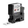 Tubos de etiquetas termorretráteis DYMO Rhino Industrial para cabos | 19 mm x 1,5 m | Impressão preta sobre branco | Autoadesivas | para impressoras de etiquetas Rhino