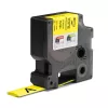 Tubos de etiquetas DYMO Rhino Industrial Heat-Shrink para cabos | 19 mm x 1,5 m | Impressão preta sobre amarelo | para etiquetadoras Rhino