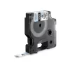 Etiquetas DYMO Rhino Industrial de poliéster permanente | 9 mm x 5,5 m | Impressão preta sobre transparente | Autoadesivas | para impressoras de etiquetas LabelManager e Rhino