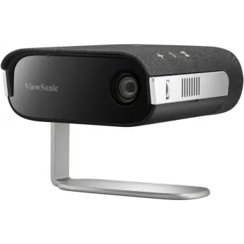 Viewsonic M1XE Projetor de dados de curta distância LED WVGA (854x480) Preto, Prateado