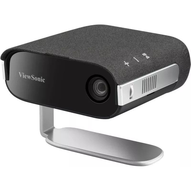 Viewsonic M1XE Projetor de dados de curta distância LED WVGA (854x480) Preto, Prateado