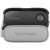 Viewsonic M1XE Projetor de dados de curta distância LED WVGA (854x480) Preto, Prateado