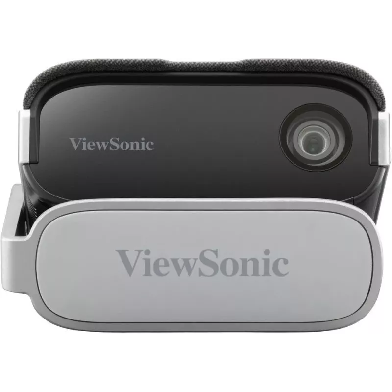 Viewsonic M1XE Projetor de dados de curta distância LED WVGA (854x480) Preto, Prateado