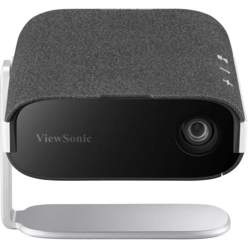 Viewsonic M1XE Projetor de dados de curta distância LED WVGA (854x480) Preto, Prateado