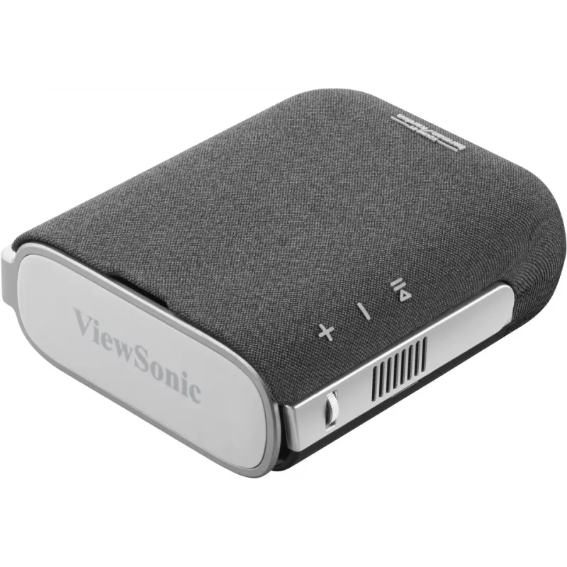 Viewsonic M1XE Projetor de dados de curta distância LED WVGA (854x480) Preto, Prateado