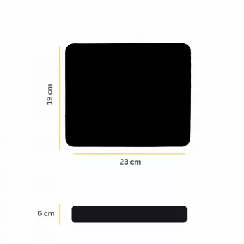 TAPETE DE RATO BASIC/BLACK 29704 FELLOWES