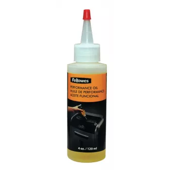 Fellowes Óleo para destruidora de documentos 120 ml, óleo lubrificante, 0,12 L, Multicolor, 44,5 mm, 44,5 mm, 161,9 mm