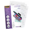Fellowes ImageLast A4 80 Micron Películas de plastificação – pack de 25, brilhante, transparente, A4, 0,08 mm, 210 mm, 1 mm
