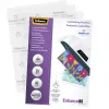 Fellowes ImageLast A4 80 Micron Películas de plastificação – pack de 25, brilhante, transparente, A4, 0,08 mm, 210 mm, 1 mm