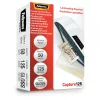 Fellowes Glossy 125 Micron Bolsas de plastificação de cartões - 54x86mm, brilhante, transparente, 0,125 mm, 86 mm, 1 mm, 54 mm