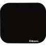 Fellowes Tapete de rato Premium - Preto, Preto, Monocromático, Poliéster, Borracha