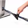 Fellowes CableZip - Preto, Organizador de cabos, Secretária, Preto