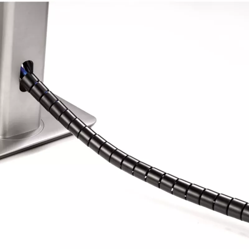 Fellowes CableZip - Preto, Organizador de cabos, Secretária, Preto
