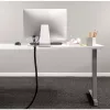 Fellowes CableZip - Preto, Organizador de cabos, Secretária, Preto