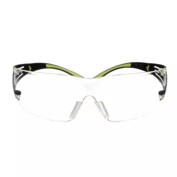 3M SF420AS/AF-EU Óculos de proteção Policarbonato (PC) Preto, Verde