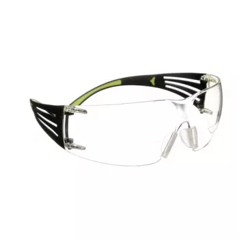 3M SF420AS/AF-EU Óculos de proteção Policarbonato (PC) Preto, Verde