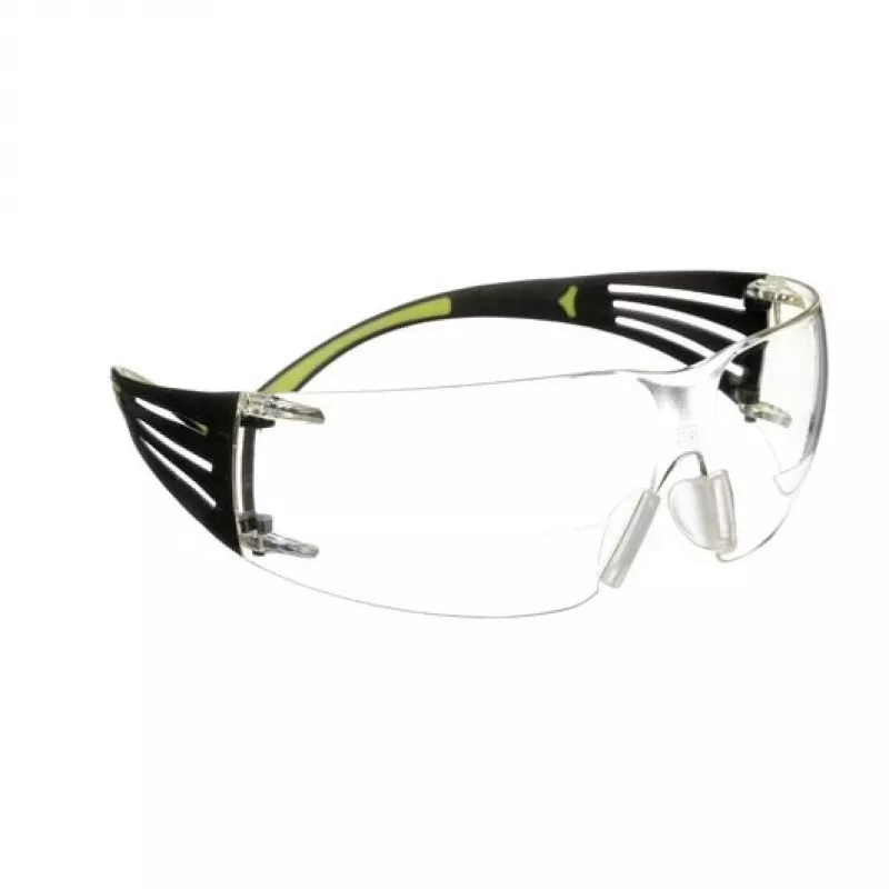 3M SF420AS/AF-EU Óculos de proteção Policarbonato (PC) Preto, Verde