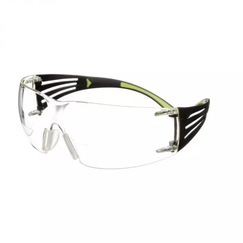 3M SF420AS/AF-EU Óculos de proteção Policarbonato (PC) Preto, Verde